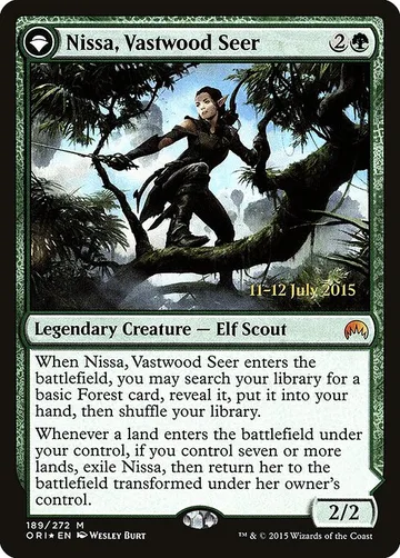 Nissa, Vastwood Seer // Nissa, Sage Animist 189s