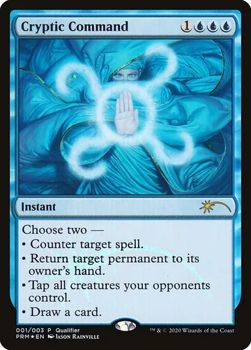 Cryptic Command 2020-1, carta de Magic: The Gathering de Pro Tour Promos