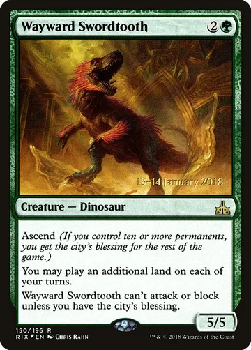 Wayward Swordtooth 150s