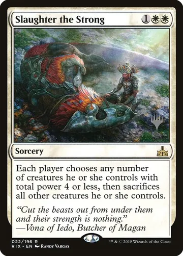 Slaughter the Strong 22p