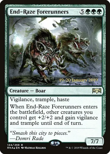 End-Raze Forerunners 124s