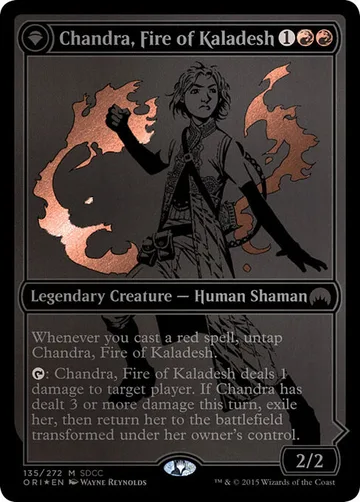 Chandra, Fire of Kaladesh // Chandra, Roaring Flame 135