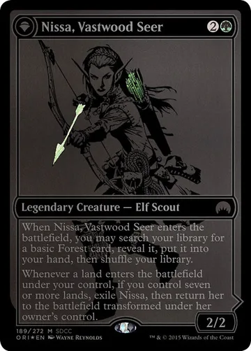 Nissa, Vastwood Seer // Nissa, Sage Animist 189