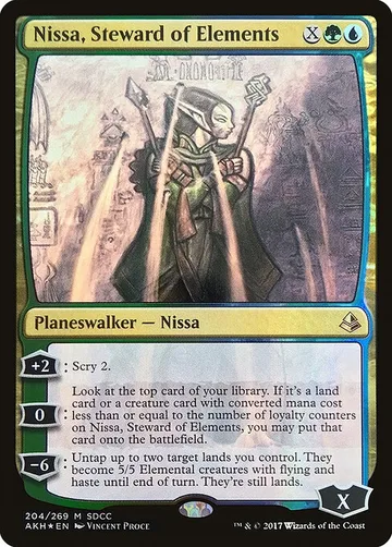 Nissa, Steward of Elements 204