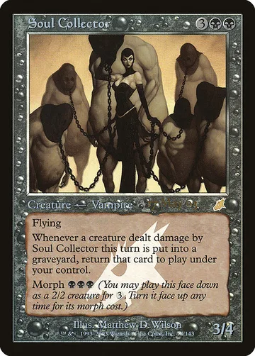 Soul Collector 74, carta de Magic: The Gathering de Scourge Promos