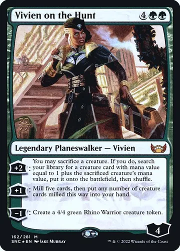 Vivien on the Hunt 162s