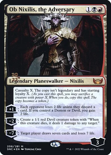 Ob Nixilis, the Adversary 206s
