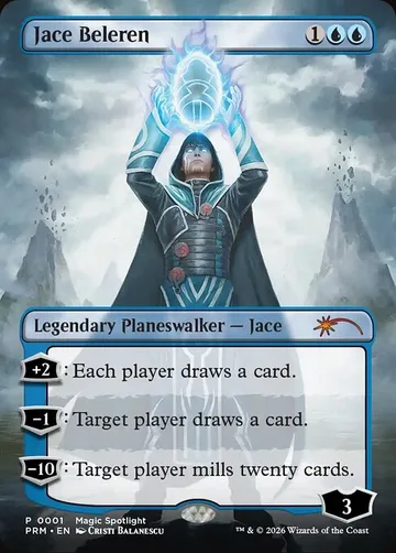 Jace Beleren 13, carta de Magic: The Gathering de Spotlight Series