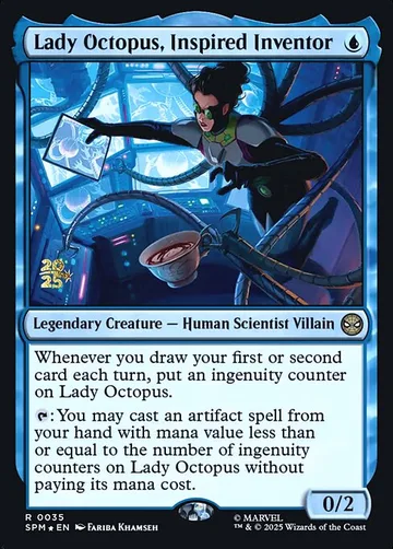 Lady Octopus, Inspired Inventor 35s