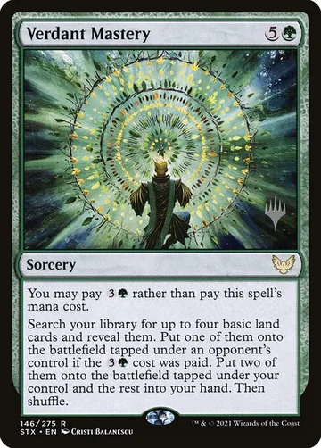 Verdant Mastery 146p