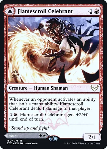 Flamescroll Celebrant // Revel in Silence 150s
