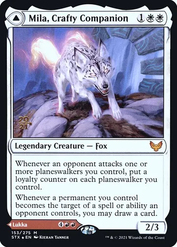 Mila, Crafty Companion // Lukka, Wayward Bonder 153s