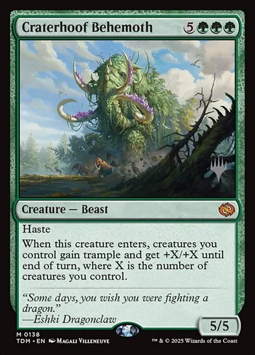 Craterhoof Behemoth 138p