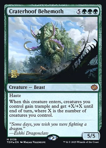 Craterhoof Behemoth 138s