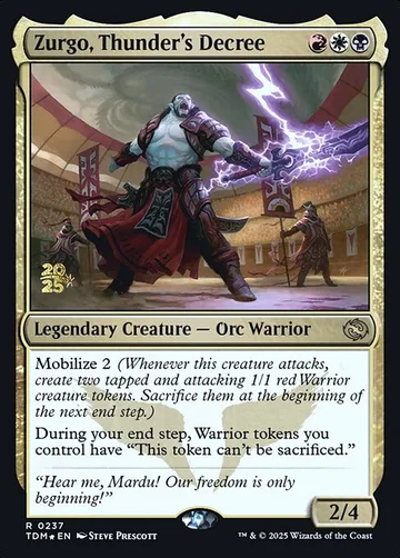 Zurgo, Thunder's Decree 237s