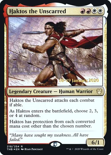 Haktos the Unscarred 218s