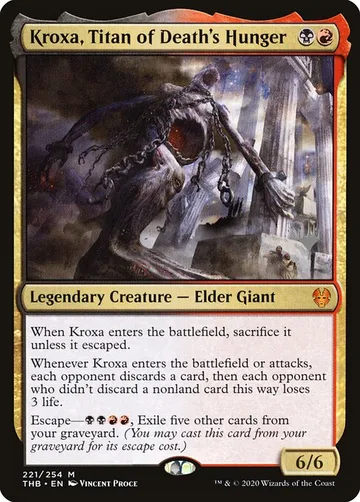 Kroxa, Titan of Death's Hunger 221p