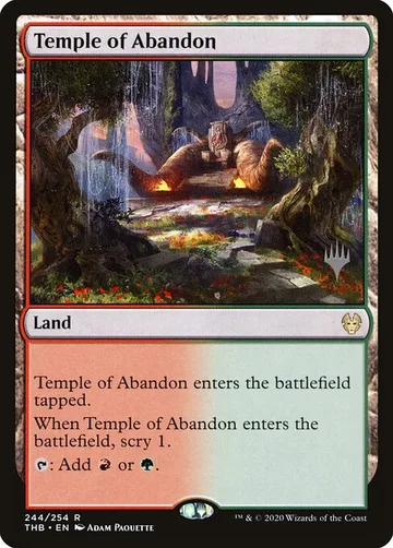 Temple of Abandon 244p