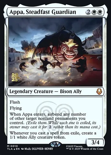 Appa, Steadfast Guardian 10s