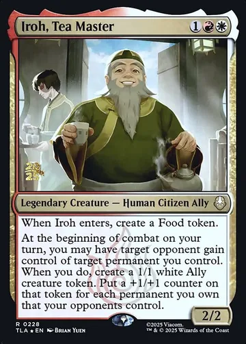 Iroh, Tea Master