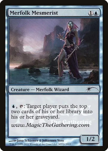 Merfolk Mesmerist 4, carta de Magic: The Gathering de URL/Convention Promos