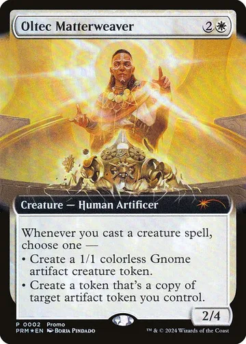 Oltec Matterweaver 12, carta de Magic: The Gathering de Wizards Play Network 2024