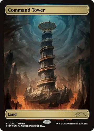 Command Tower 17, carta de Magic: The Gathering de Wizards Play Network 2025