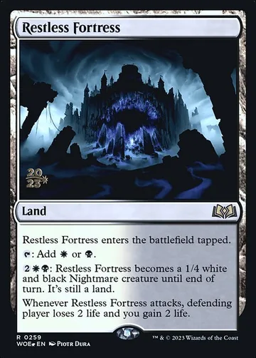 Restless Fortress 259s