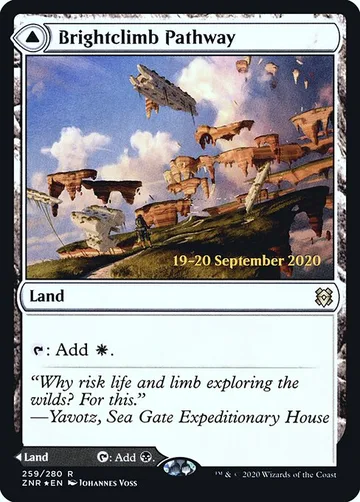Brightclimb Pathway // Grimclimb Pathway 259s, carta de Magic: The Gathering de Zendikar Rising Promos