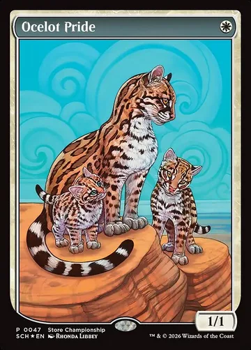 Ocelot Pride 47, carta de Magic: The Gathering de Store Championships