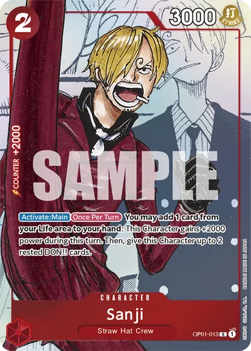 Sanji OP01-013 · P2