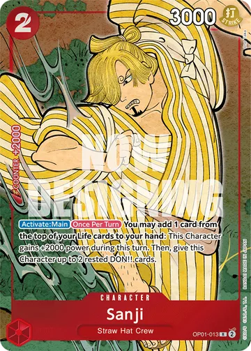 Sanji OP01-013 · P4