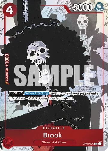 Brook OP01-022 · P1, carta de One Piece de Otros productos