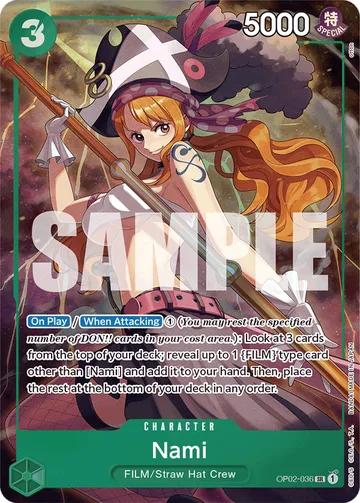 Nami OP02-036 · P2