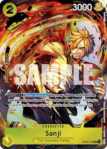 Sanji OP03-102 · P2