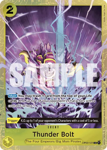 Thunder Bolt OP03-121 · P5