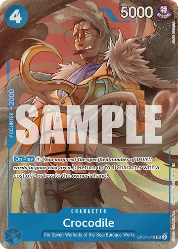 Crocodile OP07-040 · P4