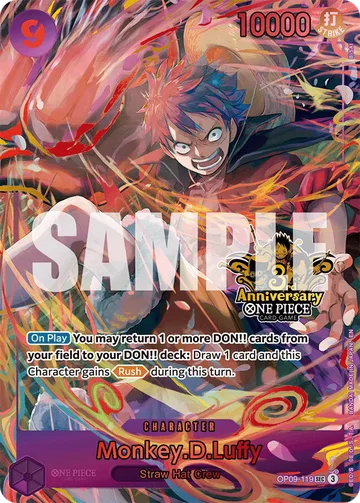 Monkey.D.Luffy OP09-119 · P4