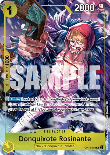 Donquixote Rosinante OP12-108 · P3