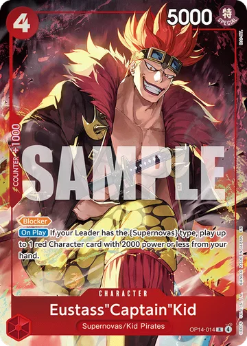 Eustass"Captain"Kid OP14-014 · P1