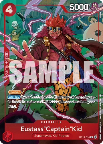 Eustass"Captain"Kid OP14-014 · P2
