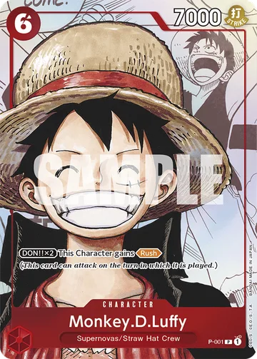 Monkey.D.Luffy P-001 · P3