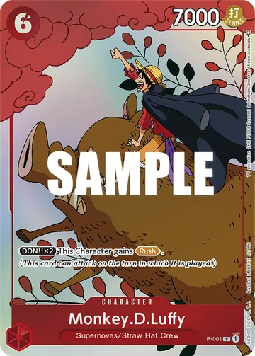 Monkey.D.Luffy P-001 · P4