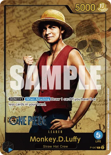 Monkey.D.Luffy P-047 · P1