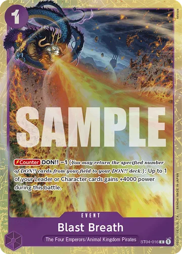 Blast Breath ST04-016 · P4
