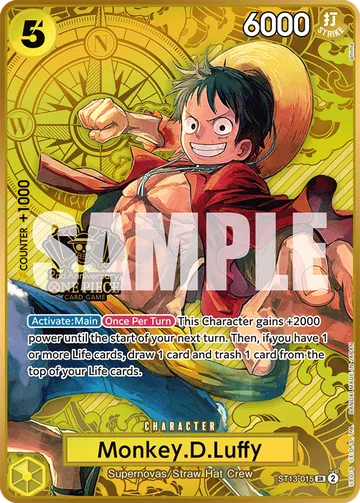 Monkey.D.Luffy ST13-015 · P2