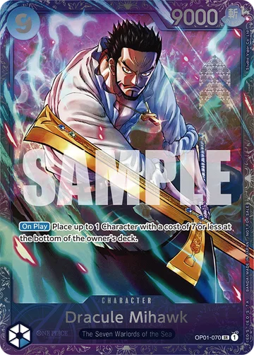 Dracule Mihawk OP01-070 · P2