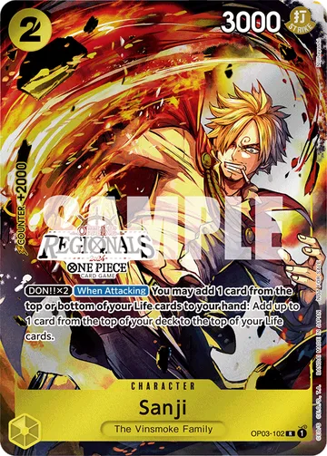 Sanji OP03-102 · P1