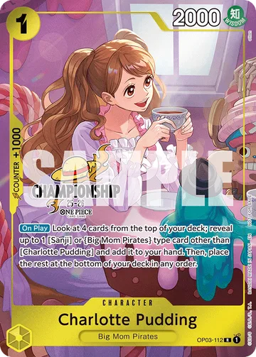 Charlotte Pudding OP03-112 · P6
