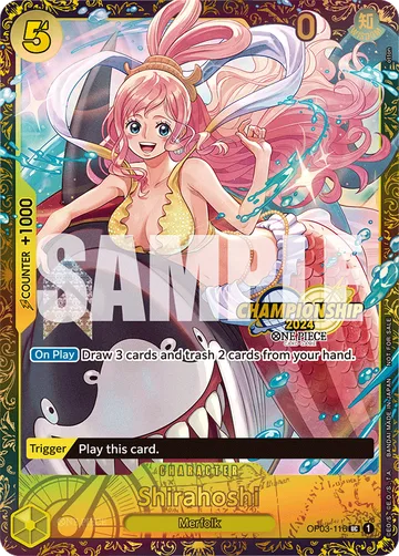 Shirahoshi OP03-116 · P2